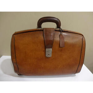 BOSCA Leather Brown Briefcase. As is.